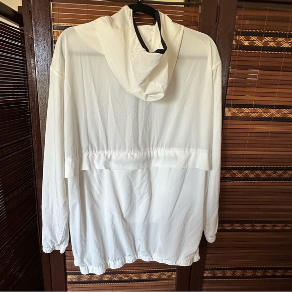 Nuage Women's Sz L Insect Repellent Packable Zip-Front Jacket White - Picture 4 of 11